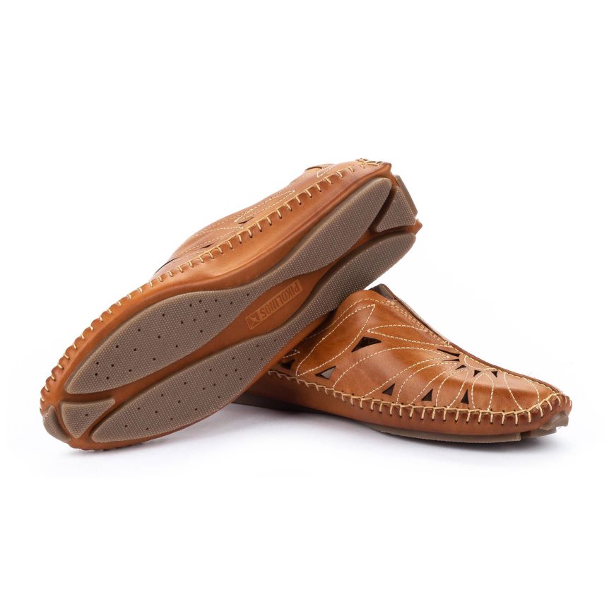 Women's Pikolinos JEREZ Moccasins Brown | NZ R517839